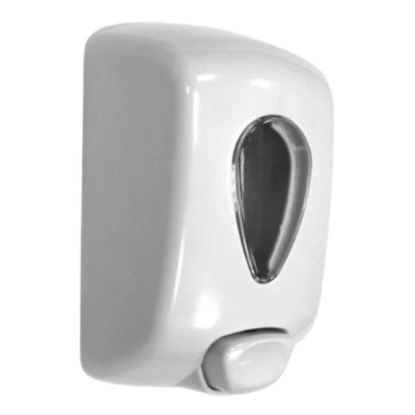 Dosificador de jabón Classic fabricado en ABS blanco con capacidad de 760 ml