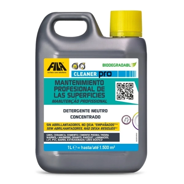 filacleaner-pro-detergente-neutro Filacleaner Pro de Fila, detergente neutro para limpieza diaria de suelos y superficies delicadas