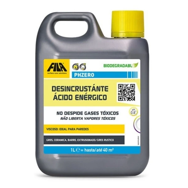 filaphzero-desincrustante-acido Filaphzero de Fila, desincrustante ácido para eliminar residuos de obra y suciedad difícil