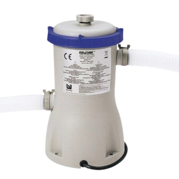 Depuradora piscina 3028 L/h con filtro tipo II, mangueras Ø 32 mm, para piscinas de 1.100 a 17.400 L