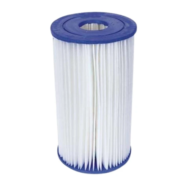 filtro-depuradora-iii-5678-l-h Filtro cartucho Tipo III 5.678 L/h para depuradora de piscina, diámetro 10,6 cm y altura 20,3 cm