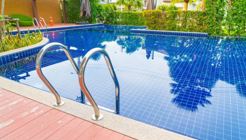 piscina de obra