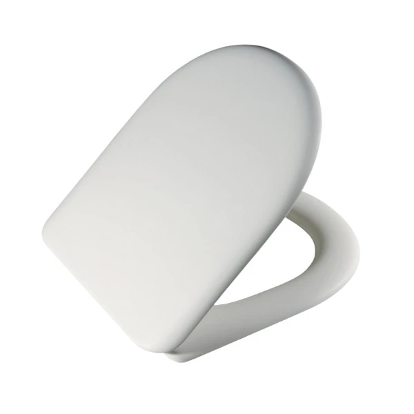 Asiento universal MILOS blanco BR-01 compatible con varios inodoros