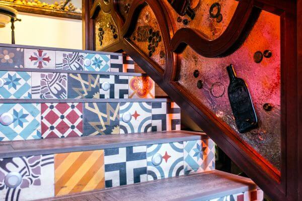 peldaños de escalera hidráulicos