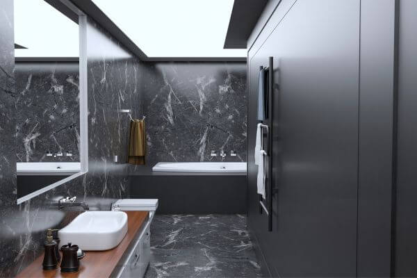 importancia de la distribución de un baño