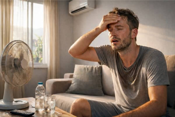 pasar calor en vivienda mal aislada