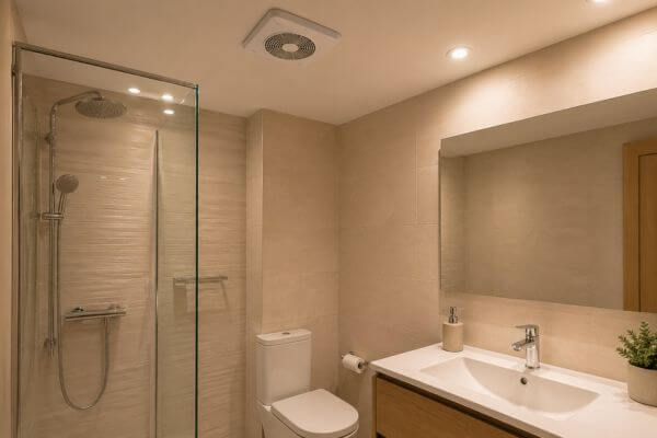 extractor para ventilar un cuarto de baño sin ventana