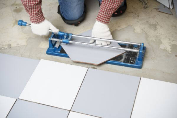 merma de los azulejos al cortarlos